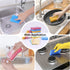 15 Pcs Cellulose Sponges, 5 Colors Non-Scratch Colorful Biodegradable Sponges for Kitchen, Bathroom, Cars, DIY