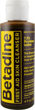 Betadine Skin Cleanser, 4 oz Antiseptic Hand Wash
