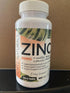 Zinc Supplements (100 Tablets) - Vegan 50mg Daily Supplement for Sensitive Stomachs, Non-GMO