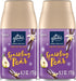 Glade Automatic Spray Refill, Air Freshener for Home and Bathroom, Sparkling Pear, 6.2 Oz, 2 Count