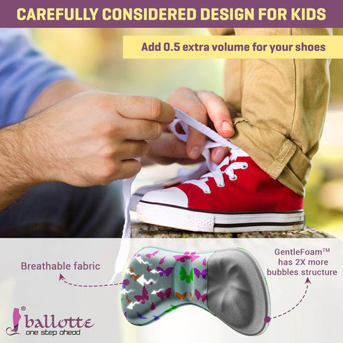 Ballotte Premium Silicone Heel Protectors, Gel Heel Cups & Cushion Inserts for Foot Relief