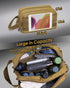 TACTICISM Toiletry Bag for Men, Dry Wet Separate Travel Bag, Tactical Molle Dopp Kit for Large Capacity Travel
