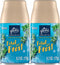Glade Automatic Spray Refill, First Frost, 6.2 Oz, Limited Edition Scent, 2 Count Air Freshener