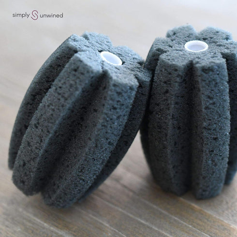 | Replacement Sponge Head for The WINE Brush Wine Glass and Stemware Cleaning Wand, 2 Count by Simply Unwined