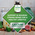 Calcium Supplement with Vitamin D - 1200 mg Calcium Carbonate with 1600 IU D3 Vitamins, 120 Tablets for Bone Health