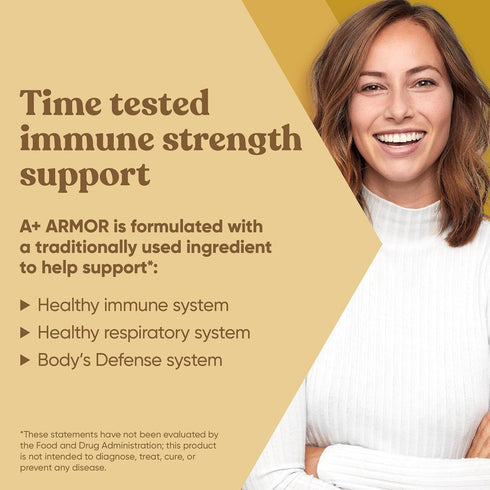 A+ Armor Andrographis Pure 800 Mg - Healthy Immune System Function, Potent Strength for Seasonal Protection