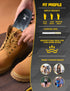 Uvaluefeet 8.5-10) Work Boot Insoles for Men & Women - Memory Foam Cushion, Anti-Fatigue, Foot Pain Relief, All-Day