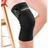 Back on Track Knee Brace with Strap, Adjustable Compression Support Brace for Adult Men & Women, Black, XXXL