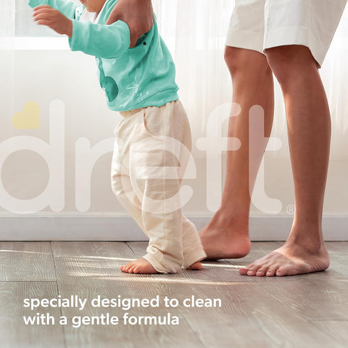 Dreft Stage 2 Active Baby Liquid Laundry Detergent, Hypoallergenic, Helps Remove 99% of Baby Food Stains, 114 Loads