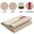 ORTONYX 6.25" Abdominal Binder for Men and Women, Postpartum Post-operative Support Belt, Beige S/M