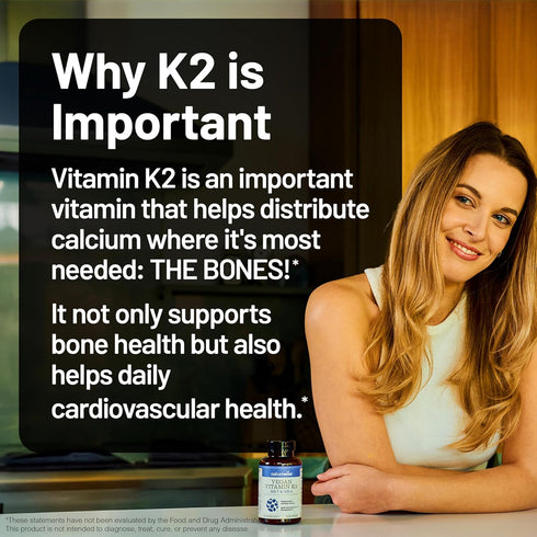 K2 600mcg MK-7 100mcg MK-4 500mcg -90 Softgels[3-Month NatureWise Vitamin Supplement with & - Enhanced Bioavailable