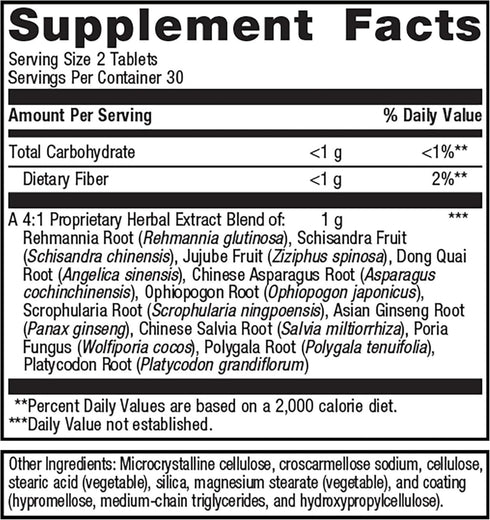 Metagenics Serenagen - Herbal Stress Management Formula with Asian Ginseng - 60 Tablets