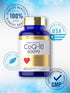 Carlyle CoQ10 600 mg | Mega Q-Sorb Coenzyme Q-10 | 60 Softgels | Non-GMO, Gluten Free with Black Pepper Extract