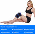 Koo-Care Knee Ice Pack for Injuries, Reusable Large Gel Wrap for Pain Relief, Swelling, and Post-Surgery Recovery