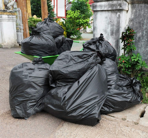 Veska 95-96 (ValuePack 25 100 90 95 96 Gallon Trash Bags Heavy Duty, Bags w/Ties) Gallon Extra Large Trash Bags