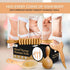 Nuddspa 4 (4 Pack) Wood Therapy Massage Tools Pcs, Lymphatic Drainage Massager, Maderoterapia Kit, Anti Cellulite