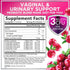 Women's Probiotic - Probiotics for Women Gummy for Digestive Health, Vaginal pH, Urinary & Immune Health Support, 3 Billion CFU w/Cranberry, Probiotic & Prebiotic Gummies for Women - 60 Gummies