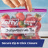 Hefty Slider Storage Bags, Quart Size, 78 Count