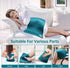 Electric Heating Pad for Pain Relief, Extra Large 17"x33", 6 Fast Heating Settings, Auto-Off, Moist Dry Heat Options