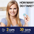 Ageless Brain Support Supplement - 60 Count for Healthy Memory, Focus, Clarity, and Mental Energy