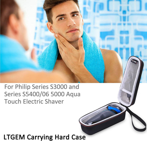 LTGEM Case for Philips Norelco Electric Shaver Series 2100 2300 3500 6800 3100 5500 5100 5300 5700 6880 7100