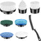 8pcs Electric Spin Scrubber Replacement Brush Heads, Extra Brushes Kit for Bathroom, Kitchen, Car Cleaning