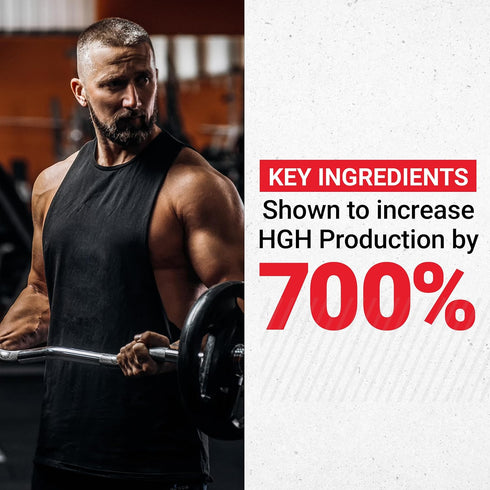Force Factor Prime HGH Supplement for Men, 75 Capsules, Clinically Studied AlphaSize for Performance