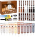 Wood Furniture Repair Kit, Set of 41, Laminate Vinyl Floor Repair Kit, Touch Up Markers for Hardwood Scratches