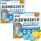 Dishwasher Cleaner Deodorizer Tablets, 48 Pack for Deep Cleaning Dish Washer Machine, Natural Limescale Remover - 48