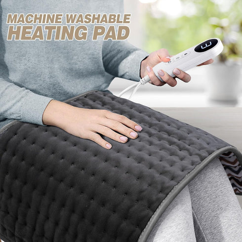 Heating Pad Christmas Gifts - Heat Pads for Back Pain Relief, Cramps, Neck, Shoulder, Machine Washable