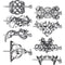 WILLBOND 8 Pcs Viking Celtic Hair Clips Vintage Knot Hair Sticks, Retro Silver Alloy Barrette Jewelry Accessories for
