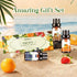 Fruity Essential Oils Set - Aromatherapy Essential Oils Kit for Diffuser, Candle Making, 6 x 10ML Strawberry Coconut