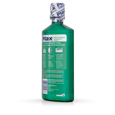 Plax 24 (Pack 3) Advanced PreBrushing Dental Rinse, Soft Mint, Ounce