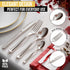 120 Pack Heavy Duty Silver Plastic Spoons - Disposable Silverware for Catering, Parties, Weddings