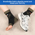 NeoAlly Copper Ankle Support Brace Compression Sleeve, Medium Size for Foot Swelling Pain Relief