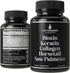 Advanced 5-in-1 Hair Growth Supplement for Women and Men - Biotin + Keratin + Collagen + Horsetail + Saw Palmetto