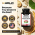 Korean Red Panax Ginseng 1200mg + Ginkgo Biloba Extra Strength Vegan Capsules for Energy, Performance & Focus