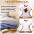 TAKAVU Laundry Brush for Stain Removal - Natural Boar Bristle Cleaning Brush with Ergonomic Handle