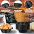 100 Pcs 12oz Black Disposable Plastic Bowls, Dessert Cups, Snack Bowls for Party Favor Picnic