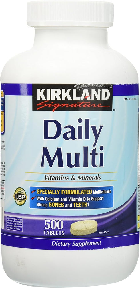 Kirkland Signature Daily Multi - 500 Tablets (2 Pack)