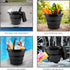 Set 2 10 SIMPLEMADE Collapsible Bucket Cleaning - Includes Foldable Buckets, Spray Bottle, Rag, Scrubbing Brush