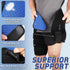 beister Hip & Thigh Brace Support - Adjustable Compression Sleeve for Sciatica Pain Relief, 5 Elastic Strips
