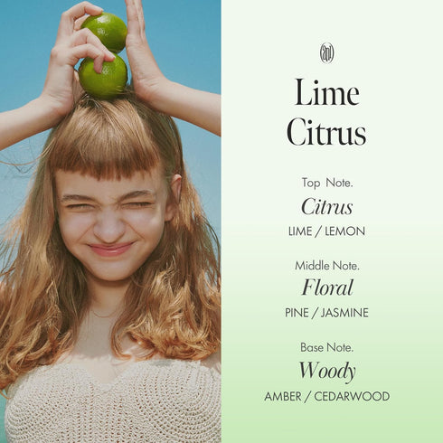 Lime Sunday Refresh Hair Vinegar | Deep Cleansing Oily Scalp | Vitamin C, Vinegar, Green Mint | Silicone, Sulfate &