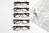 Eyekepper Classic Reading Glasses for Men - 5 Pack, Spring Hinges Readers