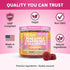 Gummies 60 Count Wet Works Women's Vaginal Probiotic Pineapple Cranberry Folic Acid D-Mannose Vitamin C Chicory Myo