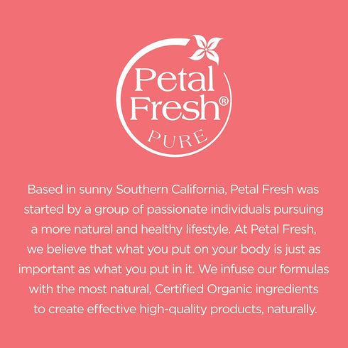 Petal Fresh Guava Nectar Body Butter, Organic Coconut Oil, Argan Oil, Shea Butter, 8 oz, Vegan
