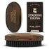 Striking Vikings Boar Bristle Beard Brush, 4.2" Ergonomic Design for Men’s Grooming & Beard Care