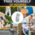 NeoTech Care Elbow Support Brace - Breathable - Men, Women, Right or Left (Gray, Size M, 1 Unit)
