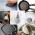 Penhderm 316L (18CM*18CM) Stainless Steel Cast Iron Cleaner, Chainmail Scrubber,Kitchen Tool,Chain Mail Scrubber Cast