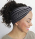 Tobeffect Headbands for Women, African Boho Wide Hairband Knotted Head Wraps, Hair Accessories